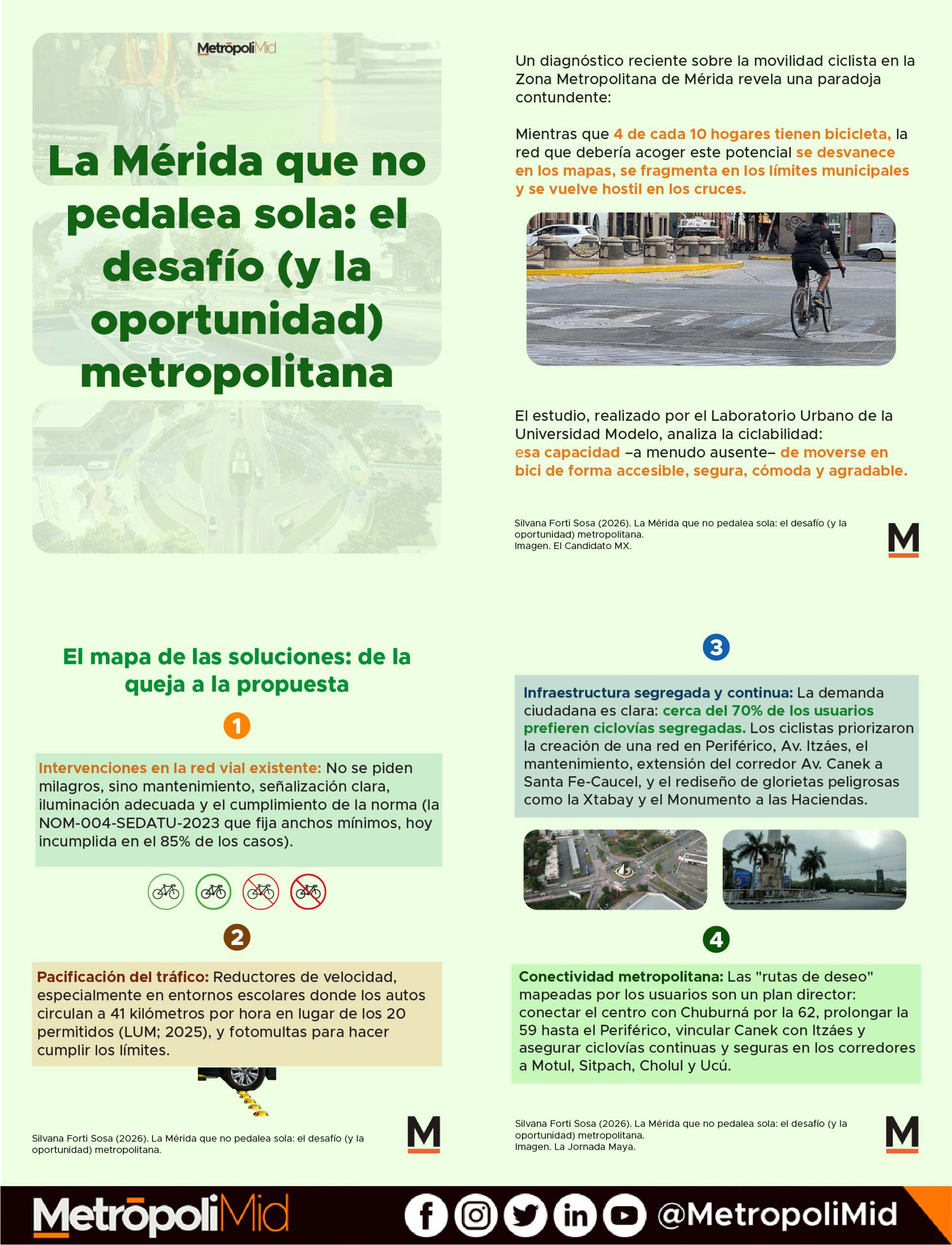 309. Uso de bicicleta en Mérida